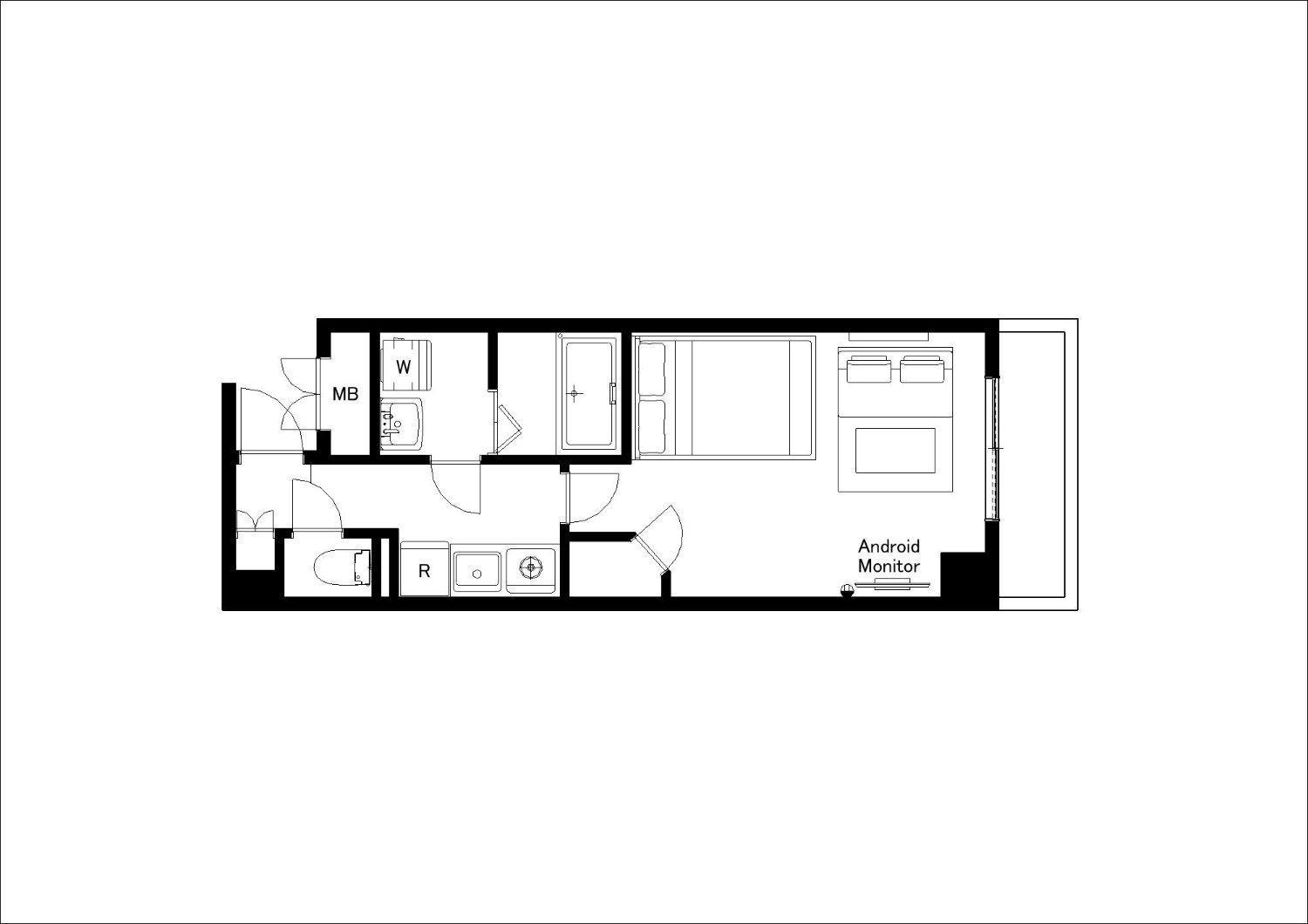 Best Residence Kujo Осака Номер фото